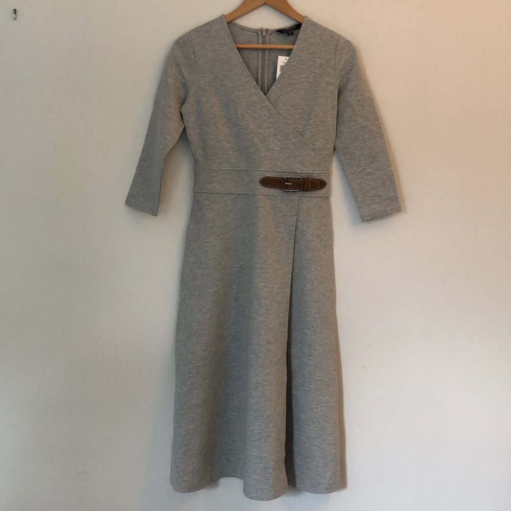XS Ralph Lauren Wrap Buckle Dress NWT